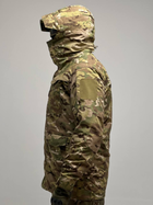 Водонепроницаемая тактическая теплая куртка Рип Стоп на молнии M Мультикам - изображение 11