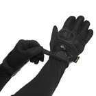 Тактичні рукавички з усиленым протектором MECHANIX MPACT 3 Розмір L чорні BC-4923 - зображення 4