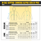 M-Tac куртка зимова Alpha Gen.IV Pro Dark Olive XS/R - зображення 5