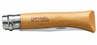 Складаний ніж зі штопором, 100мм бук Opinel №10 "Inox" 001410 - зображення 5