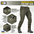 M-Tac штани Aggressor Gen ІІ Flex Army Olive 28/34 - зображення 4