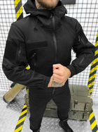 Тактический костюм SoftShell black размер S - изображение 1