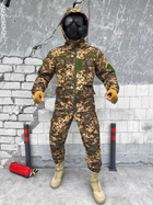 Чоловічий тактичний костюм SoftShell піксель розмір S - зображення 1