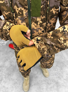 Чоловічий тактичний костюм SoftShell піксель розмір S - зображення 9