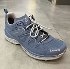 Кросівки трекінгові Lowa Innox Evo Gtx Lo Ws, 38 р, колір Блакитний (light grey), легкі черевики трекінгові - зображення 2