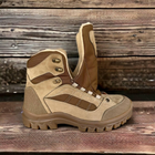 Зимние ботинки военные, полуботы койот тактическая обувь нубук 43 - изображение 8