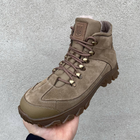 Ботинки военные, полуботы койот натуральная кожа и мех тактическая обувь 40 - изображение 6