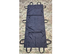 Носилки медицинские безкаркасные мягкие Черные Оксфорд 420 ПВХ MELGO - изображение 1