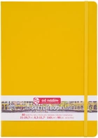 Блокнот для графики Royal Talens Golden Yellow Art Creation 140г 80л на резинке 9х14см