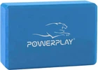 Блок для йоги PowerPlay 4006 Yoga Brick (PP_4006_Blue_Yoga_Brick)