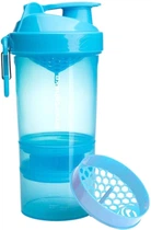 Шейкер спортивний SmartShake Original2GO 600 мл Neon Blue (10560102)