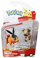 Figurka Jazwares Pokemon Battle Figure Tepig & Rockruff W14 (191726480808) - obraz 1