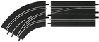 Akcesoria do torów Carrera 30363 Zakrzywienie wstępne (wew. L) - Cyfrowe 132/124 (4007486303638) - obraz 1