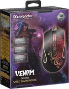 Mysz Defender Venom GM-640L Black (4714033526401) - obraz 5