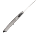 Складной Пружинный Нож CobraTec Medium CTK-1 Drop-Point Серый 06CT058 - изображение 3