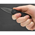 Складной Пружинный Нож Kershaw Launch Auto 4 Черный DLC 2" 7500BLK - изображение 3