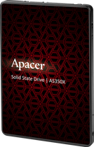 Dysk SSD Apacer AS350X 512GB 2.5" SATAIII 3D NAND (AP512GAS350XR-1) - obraz 2