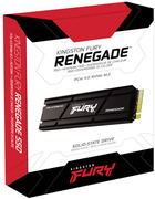 Dysk SSD Kingston FURY Renegade with Heatsink 4TB NVMe M.2 2280 PCIe 4.0 x4 3D NAND TLC (SFYRDK/4000G) - obraz 6