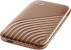 SSD диск Western Digital My Passport 2TB USB 3.2 Type-C Gold (WDBAGF0020BGD-WESN) External - зображення 5