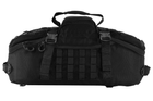 Тактична велика сумка-баул/рюкзак , L, чорна на 50л - зображення 5
