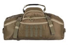 Тактична велика Cумка-баул/рюкзак, XL, зелена 70л - зображення 3