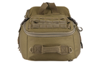 Тактичний великий Сумка-баул/рюкзак, L, зелена - зображення 7