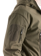 Зимняя тактическая куртка Eagle Soft Shell WJ-17+ с флисом Green Olive 3XL - изображение 7