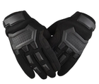Перчатки полнопалые с защитой на липучке FQ16SDF0207 Черный XL (Kali) - изображение 3