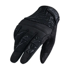 Перчатки полнопалые с защитой на липучке FQTACMI005 Черный XL (Kali) - изображение 3