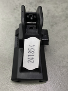 Цілик DLG TACTICAL (DLG-074) передній і задній, затискач, колір Чорний, полімер, кріплення на Picatinny (241854) - зображення 8