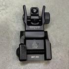 Целик складной Leapers UTG AR15 MNT-955, цвет Черный, откидной прицел, на Picatinny (242681) - изображение 7