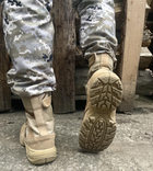 Тактичні черевики замш (берці) пісок 46 (устілка 30 см) - зображення 7