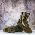 Женские Берцы Демисезонные Тактические Ботинки Кожаные 48р (32 см) MBD-000038-RZ48 - изображение 4