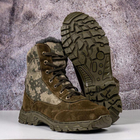Зимние Берцы Тактические Ботинки Мужские Кожаные 47р (31 см) MBZ-000037-RZ47 - изображение 1