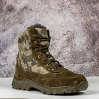 Демисезонные Берцы Тактические Ботинки Мужские Кожаные 42р (28 см) MBD-000037-RZ42 - изображение 3