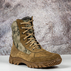 Демисезонные Берцы Тактические Ботинки Мужские Кожаные 48р (32 см) MBD-000033-RZ48 - изображение 2