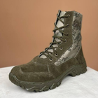 Демисезонные Берцы Тактические Ботинки Мужские Кожаные 46р (30,5 см) MBD-000013-RZ46 - изображение 4