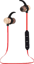 Słuchawki Esperanza EH186L Copper Czarny/Czerwony (5901299941324) - obraz 1