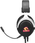 Słuchawki Marvo HG9052 Red-LED 7.1 Czarny (6932391920770) - obraz 3