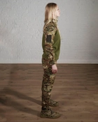 Жіноча військова форма на флісі ріп-стоп убакс зі штанами р. XL Мультикам - зображення 3