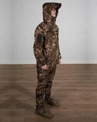 Жіноча військова тактична форма SoftShell тришарова осінь/зима куртка і штани р. M Піксель - зображення 2