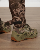 Женские военные штаны тактические SoftShell трехслойные осень/зима р. XL Пиксель - изображение 7