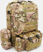 Рюкзак тактический Kodor (К) 36-55 л Мультикам (ТМР36-55л мульт) - изображение 4
