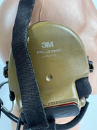 Активні навушники 3M Peltor ComTac V з перехідником на кнопку PTT - изображение 6