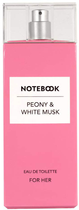 Woda toaletowa damska Notebook Peony & White Musk For Her 100 ml (8004995638387) - obraz 1