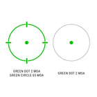 Коллиматорный прицел HOLOSUN HE503CU-GR (зеленая подсветка) - изображение 6