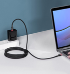 Kabel Baseus Cafule PD2.0 100W flash charging USB for Type-C cable (20V 5A)2 m Czerwony/Czarny (CATKLF-AL91) - obraz 7