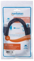 Kabel Manhattan USB 2.0 AM-BM 1.0 m (766623306218) - obraz 2