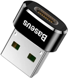 Przejściówka Baseus Female Type-C to USB Czarny (CAAOTG-01) - obraz 4