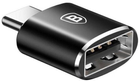 Przejściówka Baseus USB Female to Type-C Male Czarny (CATOTG-01) - obraz 1
